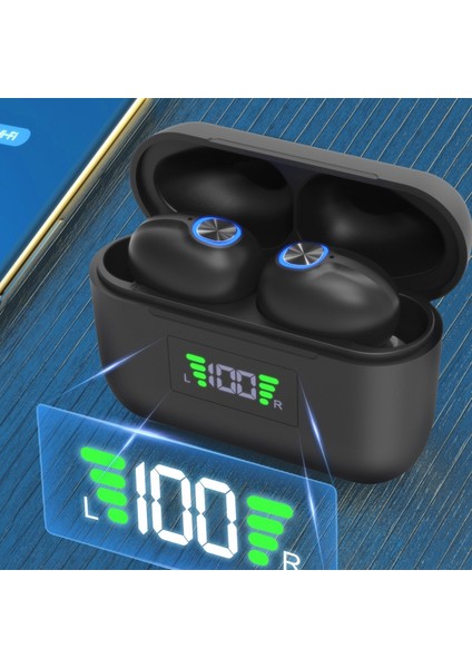 Bluetooth Kulaklık Kablosuz Spor Kulaklık Güç Göstergesi Gürültü (Yurt Dışından) indirimleri