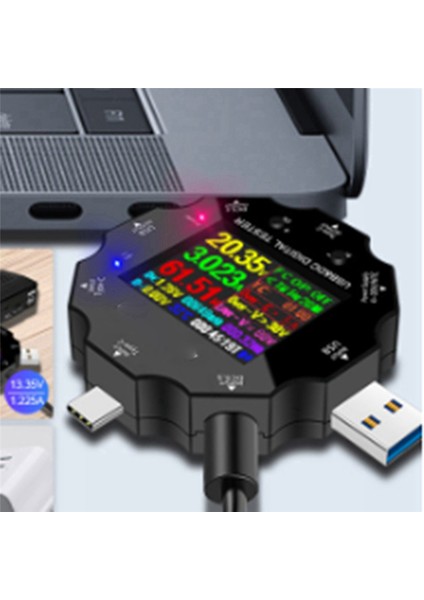 Wifi Tuya Hızlı Şarj USB Gerilim Ampermetre Tip-C Pd Şarj Cihazı Dijital (Yurt Dışından) fırsatları