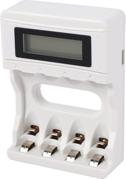 Şarj Edilebilir Aa/aaa/ni-Cd Için 4 Yuvalı LCD Ekranlı USB Şarj Cihazı (Yurt Dışından) fiyatları
