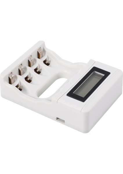 Şarj Edilebilir Aa/aaa/ni-Cd Için 4 Yuvalı LCD Ekranlı USB Şarj Cihazı (Yurt Dışından) fırsatları