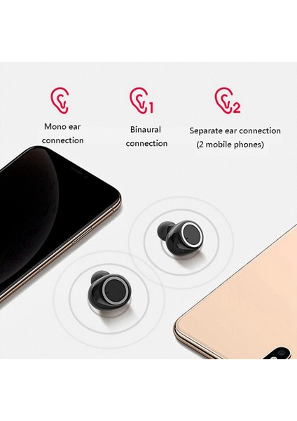 TWS01 Bluetooth Kulaklık Parmak Izi Basın Kablosuz Oyun Kulaklığı (Yurt Dışından) fırsatları