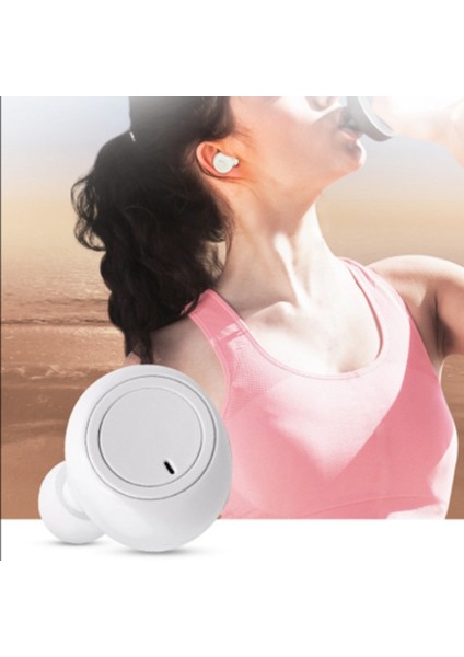 Tws Bluetooth Kulaklık Stereo Ses Kulaklık Kablosuz Kulaklıklar -Kırmızı (Yurt Dışından) indirimleri