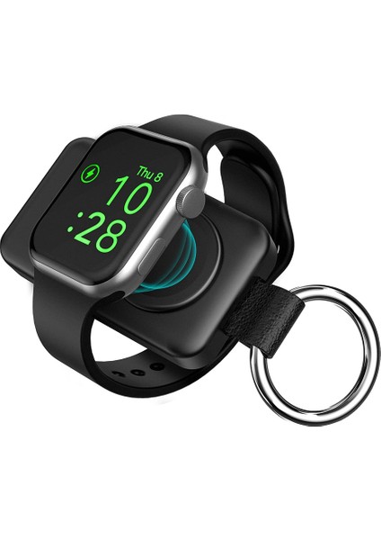 Iwatch 7 Anahtarlık Için Taşınabilir Kablosuz Şarj Cihazı USB C 1400MAH Güç (Yurt Dışından) fırsatları