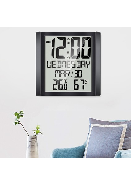 Sıcaklık ve Nem Ölçer Çalar Saat Dijital Elektronik Saat (Yurt Dışından) modelleri