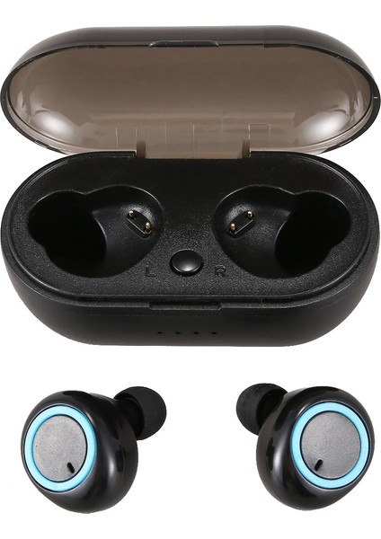 W12 Bluetooth Kulaklık, Tws Bluetooth 5.0 Mini Siyah(Mavi Daire) (Yurt Dışından) fiyatları