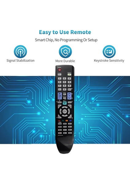 Samsung BN59-00706A Tv Uzaktan Kumandası Için BN59-00706A Uzaktan Kumanda (Yurt Dışından)