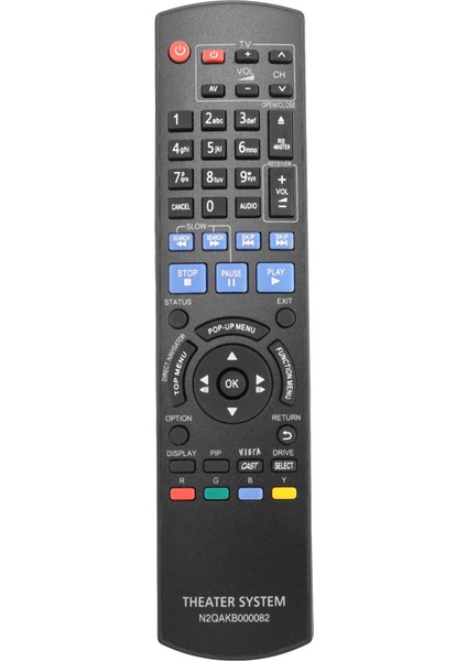 N2QAKB000082 Panasonic Audio Blu-Ray'e Uygun Uzaktan Kumanda (Yurt Dışından)