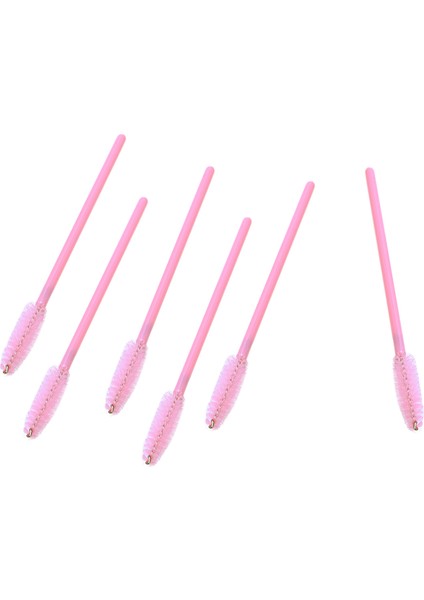 50 Adet Tek Kullanımlık Kirpik Fırçası Maskara Değnek Pembe (Yurt Dışından)