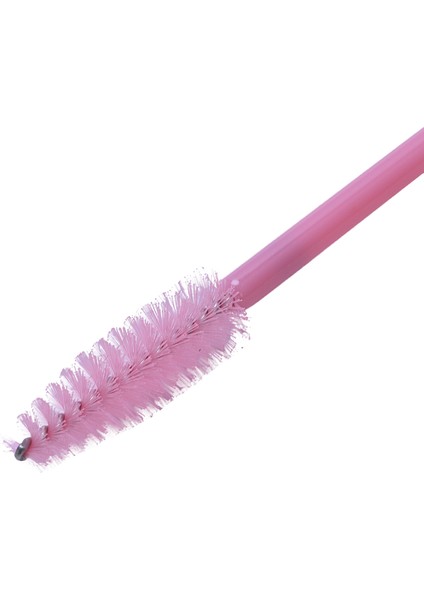 50 Adet Tek Kullanımlık Kirpik Fırçası Maskara Değnek Pembe (Yurt Dışından)
