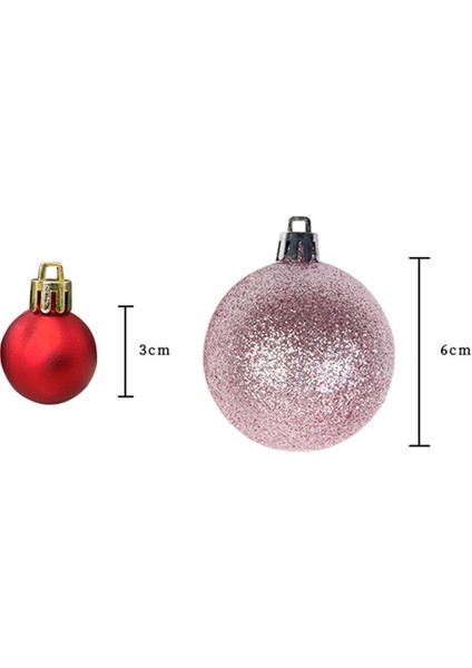 Noel Topları Noel Ağacı Süsleri Kolye Yeni Yıl Hediyesi D (Yurt Dışından) fırsatları