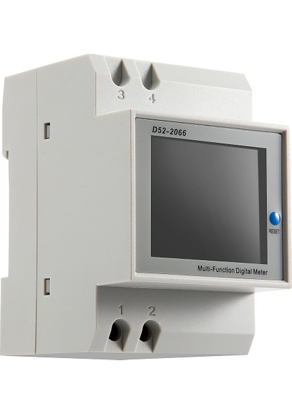 Din Raylı Ac Monitör 6ın1 40-300V 100A Gerilim Akım Güç Faktörü (Yurt Dışından)