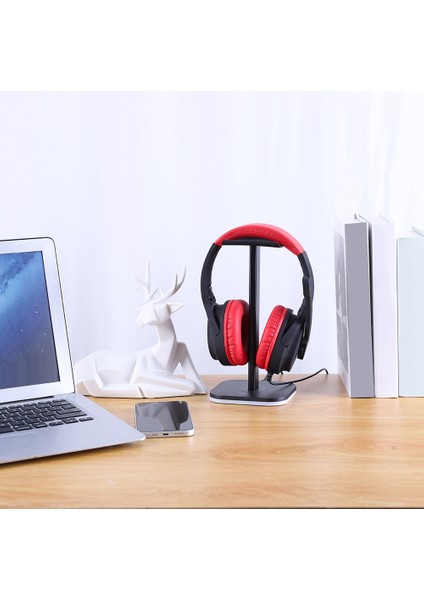 LED Tabanlı USB Alma Işığı Kulaklık Destek Braketi - B (Yurt Dışından)