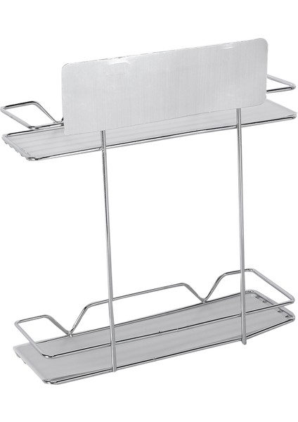 Çift Katmanlı Banyo Organizatörü Paslanmaz Çelik Depolama Rafı (Yurt Dışından) fırsatları
