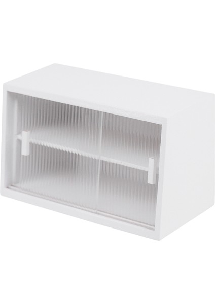 1/6 1/12 Dollhouse Ahşap Mini Mutfak Dolabı Kek Teşhir B (Yurt Dışından)
