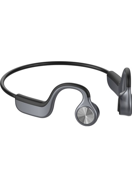 Gri E9 Kemik Iletimli Bluetooth Kulaklık Kablosuz 5.0 Kulaklık (Yurt Dışından)
