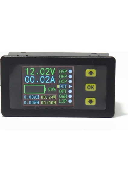 Şarj-Deşarj Monitörü,dc 0-90V 0-20A LCD Renkli Ekran Voltmetre (Yurt Dışından) indirimleri
