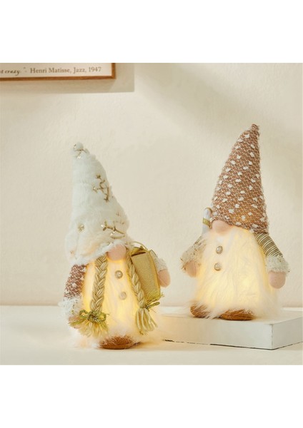 Gnome Noel Yüzü Olmayan Bebek Mutlu Noel Dekoru -A (Yurt Dışından)