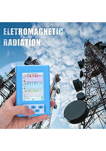 BR-9A Lektromanyetik Dedektör Elektromanyetik Radyasyon Test Cihazı (Yurt Dışından)