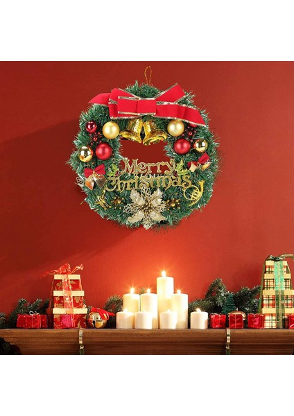Ön Kapı Noeli Için Yeni Noel Çelenk Süslemeleri (Yurt Dışından)