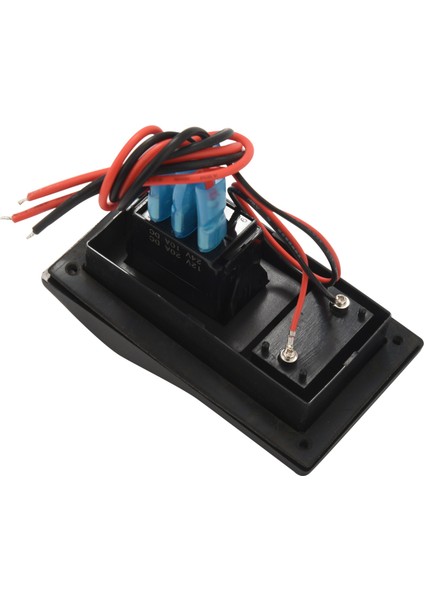 12-24V LED Test Paneli Rocker Anahtarı Tekne Voltmetresi 4p On-Off-On (Yurt Dışından) modelleri
