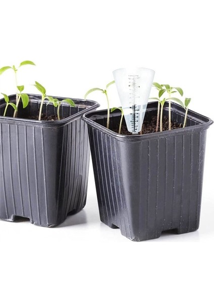 Yağış Izleme Için 2 Adet Şeffaf Konili Yağmur Ölçer (Yurt Dışından) fiyatları