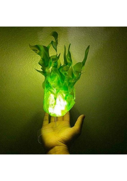 Cadılar Bayramı Aydınlık Yüzen Ateş Topu Cosplay Için Benzersiz Sahne, Mavi (Yurt Dışından) indirimleri