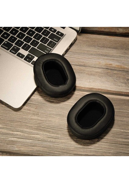 Ath M50X Için Yedek Kulak Pedleri Audio Technica M40X M30X Siyaha Uyumludur (Yurt Dışından) modelleri