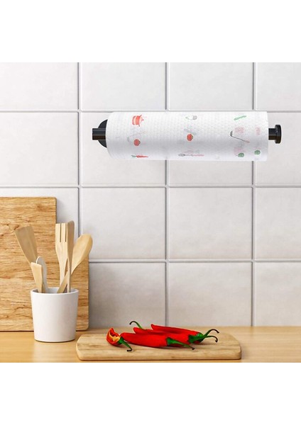 Kağıt Havlu Dolap Altı Kağıt Havlu Askısı Mutfak, Banyo-A (Yurt Dışından)
