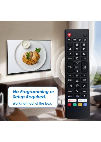 AKB76037002 Uzaktan Kumanda Rca 4K UHD Akıllı Webos Tv Için Değiştirin (Yurt Dışından)