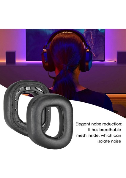 Corsaır HS80 Rgb Kulak Yastığı Kapak Kulak Yastıkları Protein Cilt Için 2 Adet Kulak Pedleri (Yurt Dışından) modelleri