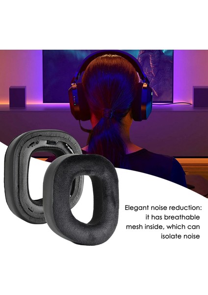 Corsaır HS80 Rgb Kulak Yastığı Kapak Kulak Yastıkları Protein Cilt Için 2 Adet Kulak Pedleri (Yurt Dışından) indirimleri