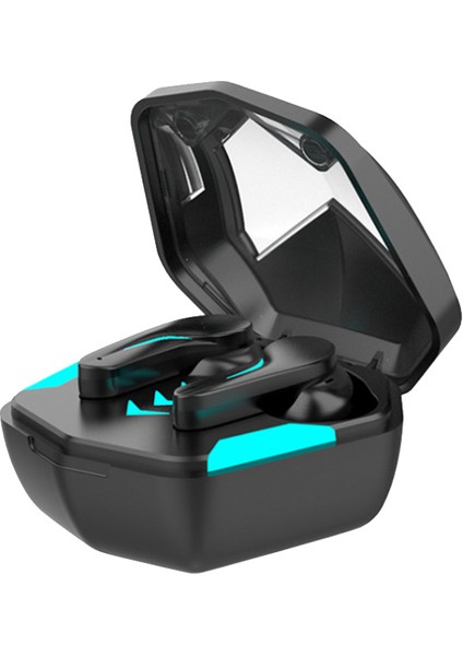 Oyun Kulaklıkları 65MS Düşük Gecikme Süreli Tws Bluetooth 5.1 Kulaklık (Siyah) (Yurt Dışından)