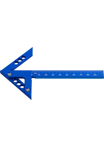 Merkezi Çizgi Ölçme Aleti, 45/90 Derece Dik Açı Ölçer, Metrik (Yurt Dışından) modelleri