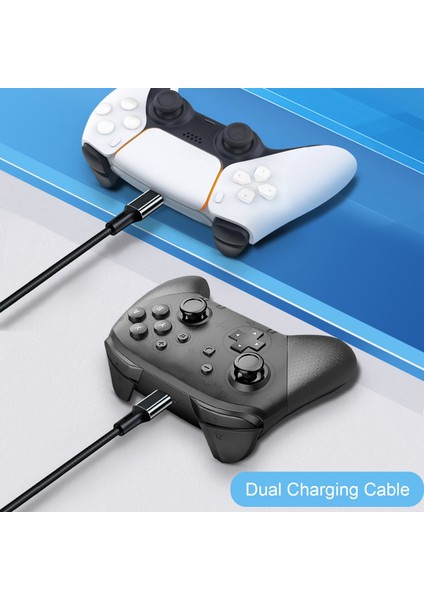 Ps5 Xbox Akıllı Telefon Için Dayanıklı 2'si 1 Arada Tip-C Gamepad Şarj Kablosu (Yurt Dışından) indirimleri