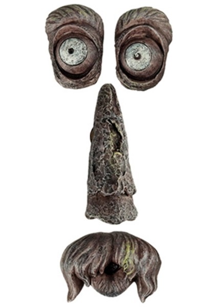 Yaşlı Adam Ağacı Hugger Bahçe Peeker Yard Sanat Açık Ağaç Dekoru-C (Yurt Dışından)