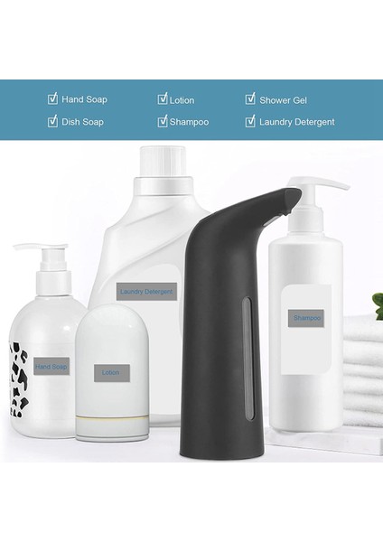 400ML Otomatik Sabunluk, Kızılötesi Hareket Sensörü Ipx6 Dispenseri (Yurt Dışından) indirimleri