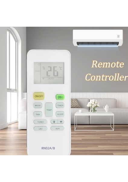 Midea Klima RN02A RN02B Için Klima Uzaktan Kumandası (Yurt Dışından)