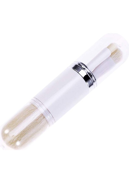 Fırça 4'ü 1 Arada Fırçalar Çift Kafa Makyaj Fırçaları Seyahat Günlük Seti (Yurt Dışından)