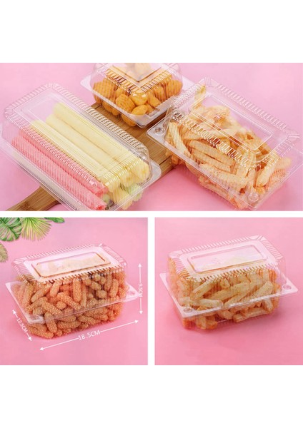 100 Parça Pasta Dilim Kutuları Bireysel, Pasta Porsiyonları Için Pasta Kutuları (Yurt Dışından) fiyatları