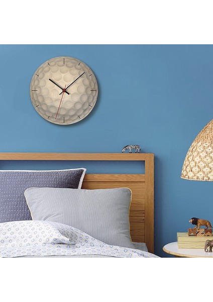 Ahşap Duvar Saati Yaşayan Çocuk Odası Saati Krem-Beyaz+Siyah (Yurt Dışından) modelleri