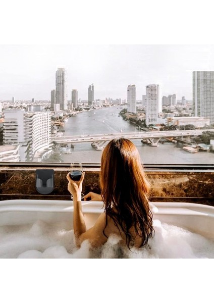 Duş Içecek Tutucusu, Şarap Bardağı/bira/kutu/şişe/içecek Tutucusu Siyah (Yurt Dışından) fırsatları