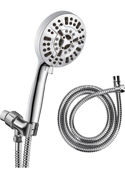 Yüksek Basınçlı Duş Başlığı Seti - 80 Inç Hortumlu Duş Başlığı (Yurt Dışından)