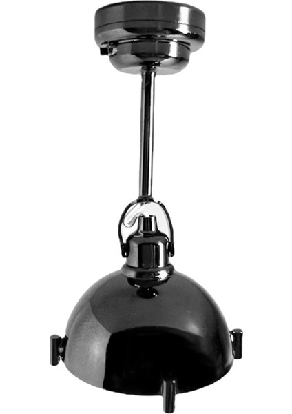 1/12 Ölçekli Dollhouse Minyatür Metal LED Avize Tavan Lambası (Yurt Dışından)