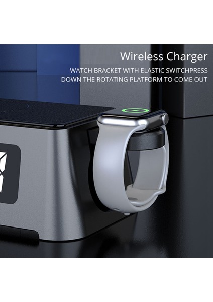 Apple Watch 6 5 4 Için 15W Çalar Saat Kablosuz Şarj Aleti (Yurt Dışından) fiyatları