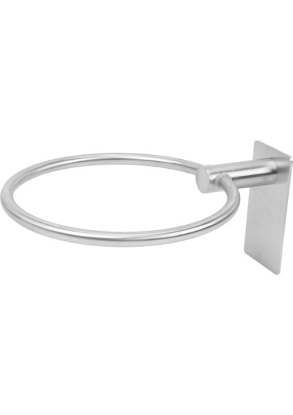 Banyo Için Kendinden Yapışkanlı Yuvarlak Havlu Askısı, Paslanmaz Çelik Gümüş (Yurt Dışından) fiyatları