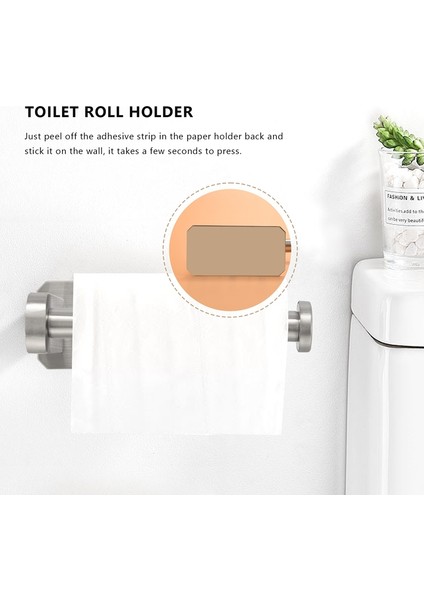 Tuvalet Kağıdı Tutucusu Banyo Mendil Havlu Askısı Tutucular Gümüş Kısa (Yurt Dışından) modelleri