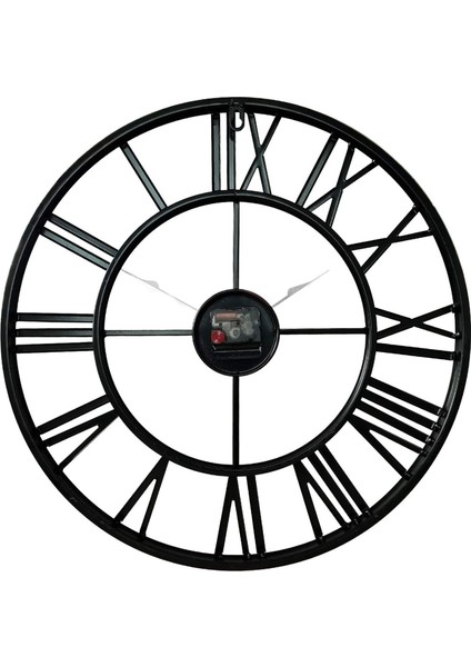 Duvar Saati, Ev Dekorasyonu Için Antik Roma Rakamlı Sessiz Duvar Saati (Yurt Dışından) modelleri