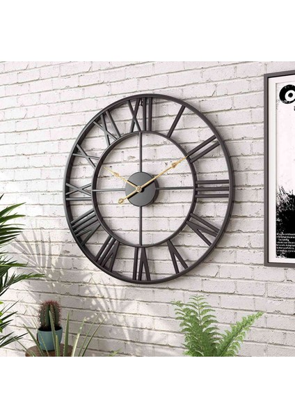 Duvar Saati, Ev Dekorasyonu Için Antik Roma Rakamlı Sessiz Duvar Saati (Yurt Dışından) indirimleri