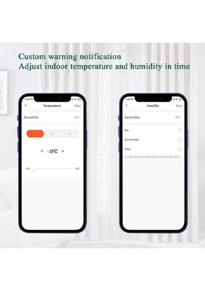 Tuya Wıfı Sıcaklık ve Nem Sensörü Kablosuz Higrometre (Yurt Dışından) fırsatları