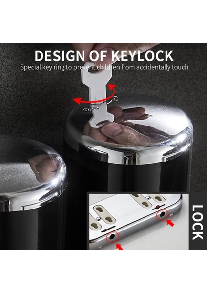 3'lü Paket 500ML Duvara Monte Sabunluk Gümüş (Yurt Dışından) fırsatları